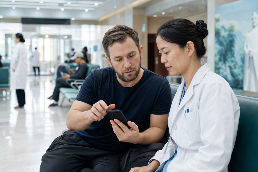 best translation app for Chinese hospita - medical illustration