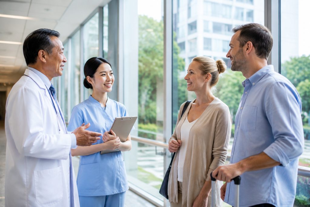 medical tourism packages China price - medical illustration