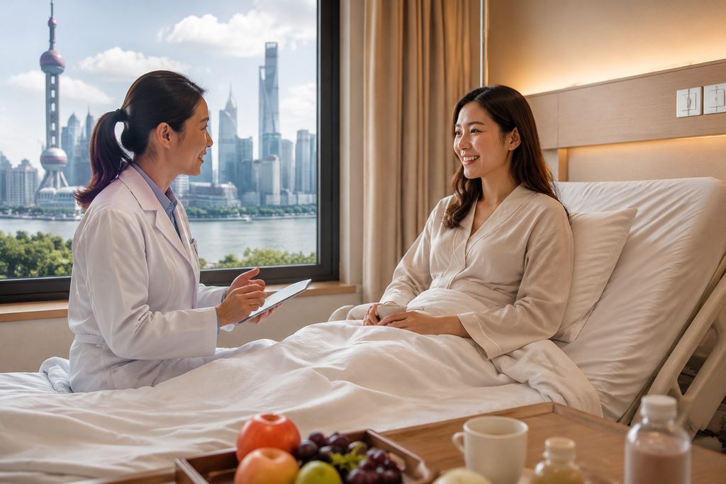 how long to stay in China after surgery - medical illustration