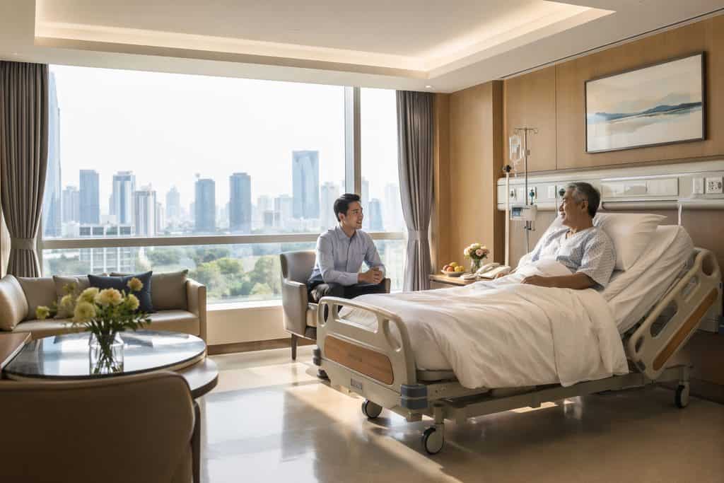 Chinese Hospital Ward Types Explained Single Room Double Room Multi-Bed What Foreigners Get — private room cost in Chine