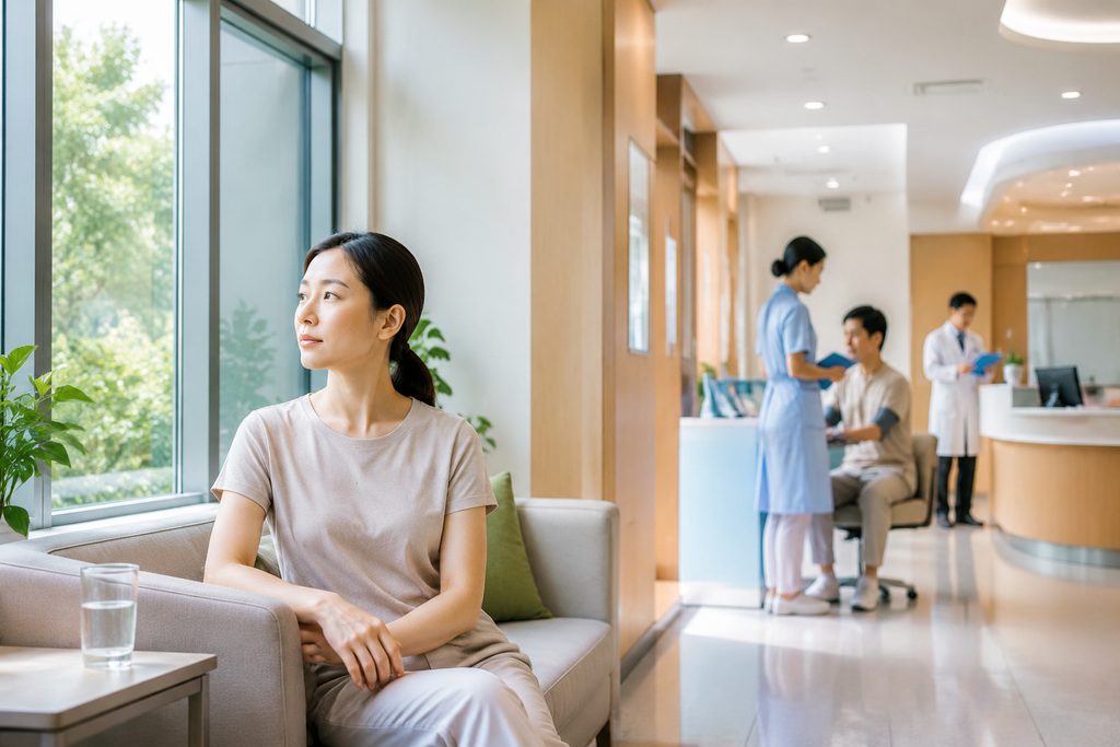 fasting requirements for health check up China - medical illustration
