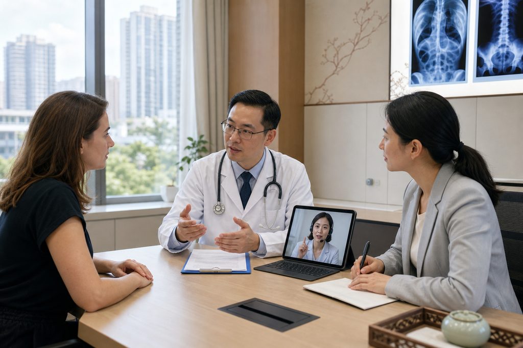 medical interpreter service cost China - medical illustration